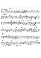 Adagio from Moonlight Sonata No.14 in C-sharp minor 'Quasi una fantasia' by Ludwig van Beethoven, arrangement for classical guitar