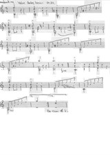 Valse - apoyando technique study for classical guitar by Andrei Krylov