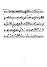 Suite in D for classical guitar. Part 4 Andantino